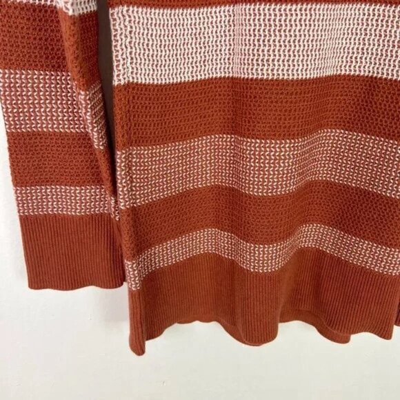 NWT Stitch Fix Market & Spruce Tawnee Cotton Blend Waffle Stitch Sweater Large L - Picture 10 of 12